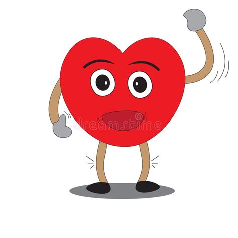 Happy Heart Animation Stock Vector Illustration Of Clinic 228256776