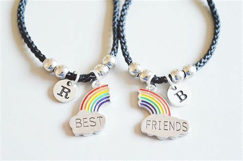 best friend bracelets 2 friendship bracelets bff t for 2 etsy