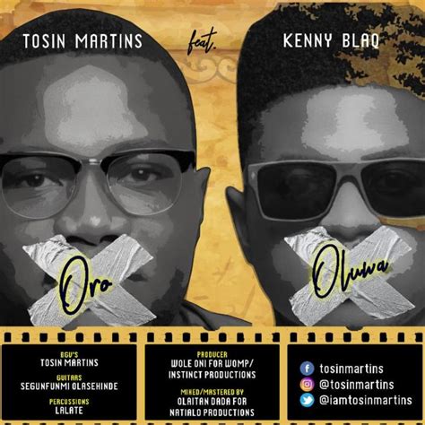 Download Tosin Martins Ft Kenny Blaq Oro Oluwa