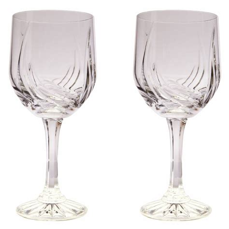 aurora crystal red wine glasses set of 6 gurasu crystal