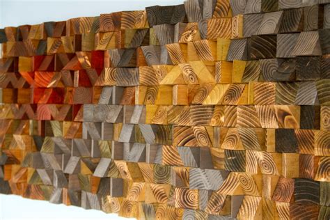 Rustic Wood Wall Art Wood Wall Sculpture Abstract Wood Art Art Glamour