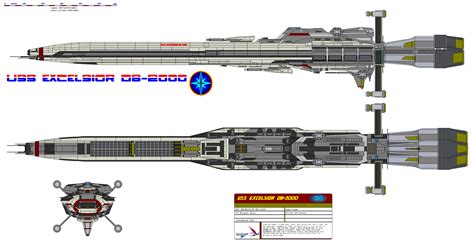 Uss Excelsior Db 2000 By Bagera3005 On Deviantart