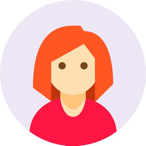 User Vector Avatar Human Clipart Female User Icon Png And Vector With