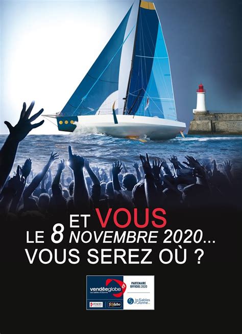 Official group picture of the skippers is being shot during the official press conference of the vendee globe, solo sailing race around the world, in paris, france. Vendée Globe 2020 - Destination Vendée Grand Littoral