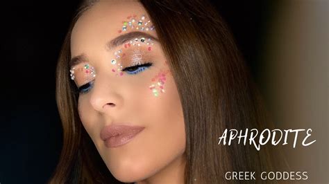 Aphrodite Greek Goddess Halloween Makeup Tutorial Youtube