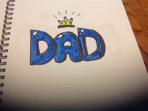 Things To Draw For Fathers Day Easy Draw So Cute