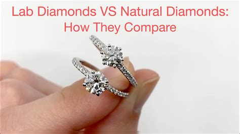 Radiant Cut Ring Comparison Natural Vs Lab Grown Diamond Jewelry World