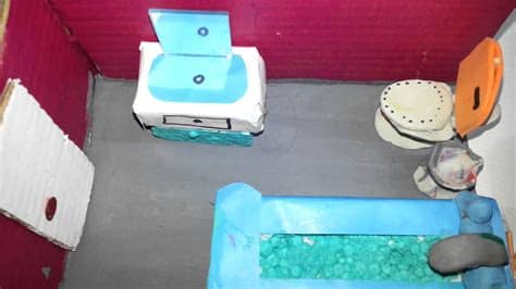 Nuestra casa es un tema básico. Maqueta partes casa en inglés Gaby - YouTube