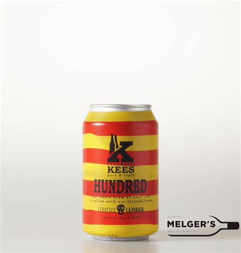 Kees And Pirata Hundred Barrel Aged Russian Imperial Stout Blik 33cl