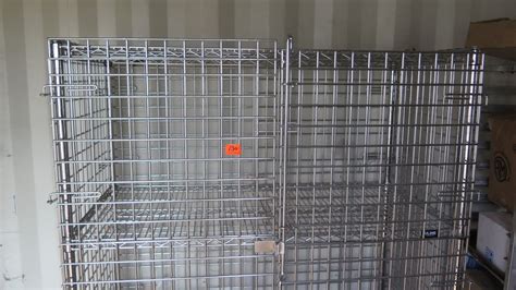Uline Enclosed Wire Shelving With Doors