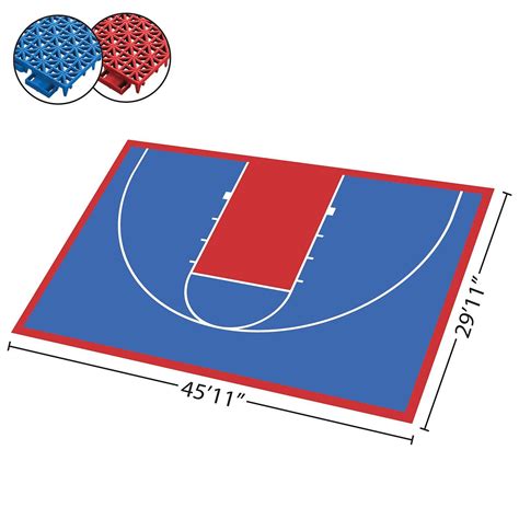 Half Court DIY Backyard Basketball System in 2020 | Backyard basketball