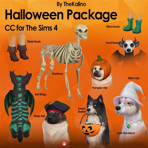 The Sims 4 Spooky Costumes Passlnyc