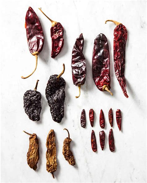 Whats The Difference Among The Various Dried Chile Peppers Leites