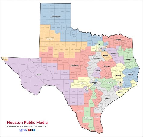 Texas Will Redraw Its Congressional Maps In 2021 Here’s How Houston Public Media