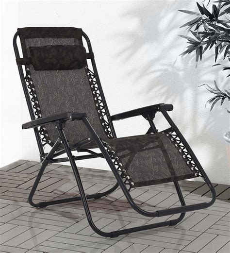 Buy Jakin Foldable Outdoor Relax Chair By Royaloak Online Deck Chairs Patio Chairs