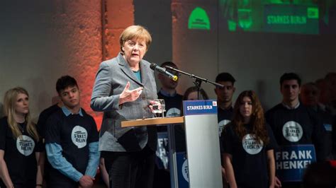 Angela Merkel Beim Cdu Parteitag Bz Die Stimme Berlins