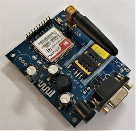 Interface GSM Module With Arduino GSM Module Working