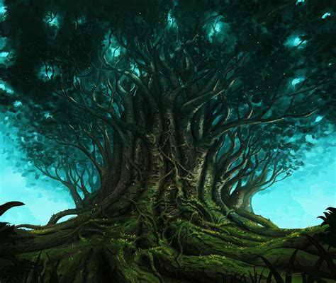 Magical Tree By Cathal O Hanlon On Dribbble