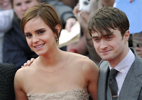 Harry Potter Starsdaniel Radcliffe Emma Watson Rupert Grint Then
