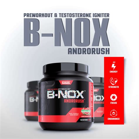 B Nox Androrush 35 Serv Pre Workout And Testosterone Enhancer Betancourtreloaded