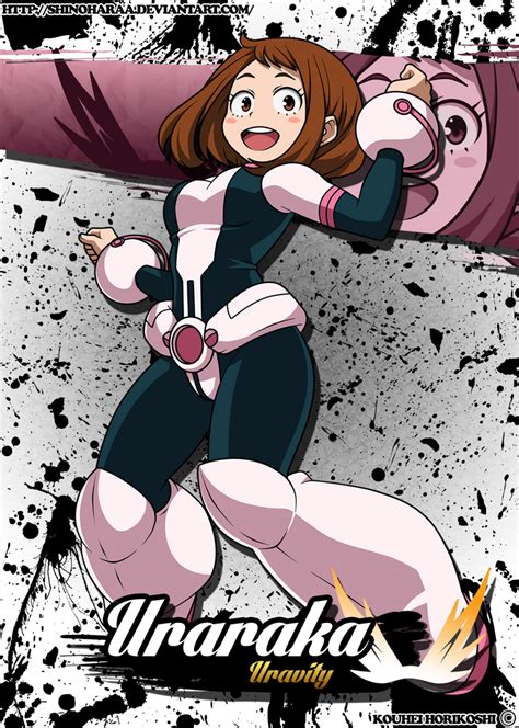 Ochaco Uraraka By Shinoharaa On Deviantart Cute Anime Character Hero