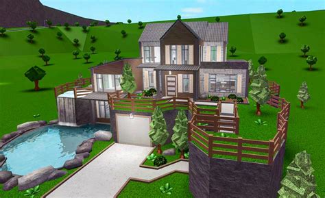 Roblox bloxburg houses modern hillside. Bloxburg Ideal (@BloxburgIdeal) | Twitter