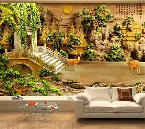 Other Diy And Tools Beibehang Custom Wallpaper 3d Mural Ancient