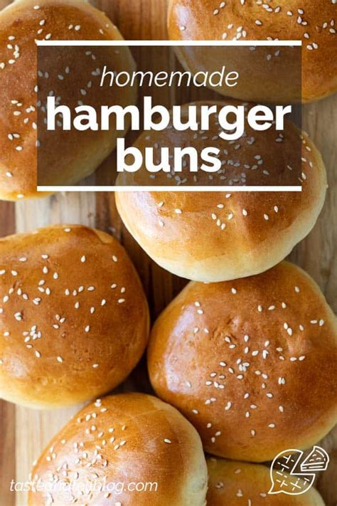 Homemade Hamburger Buns From Scratch Taste And Tell