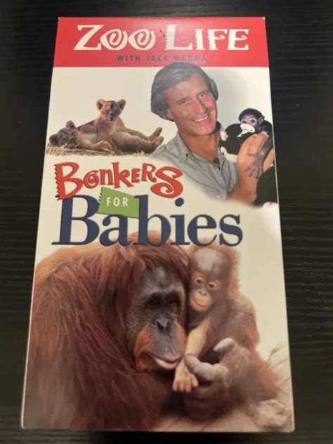 Andzoo Life With Jack Hanna Bonkers For Babies Vhs Sealed 800