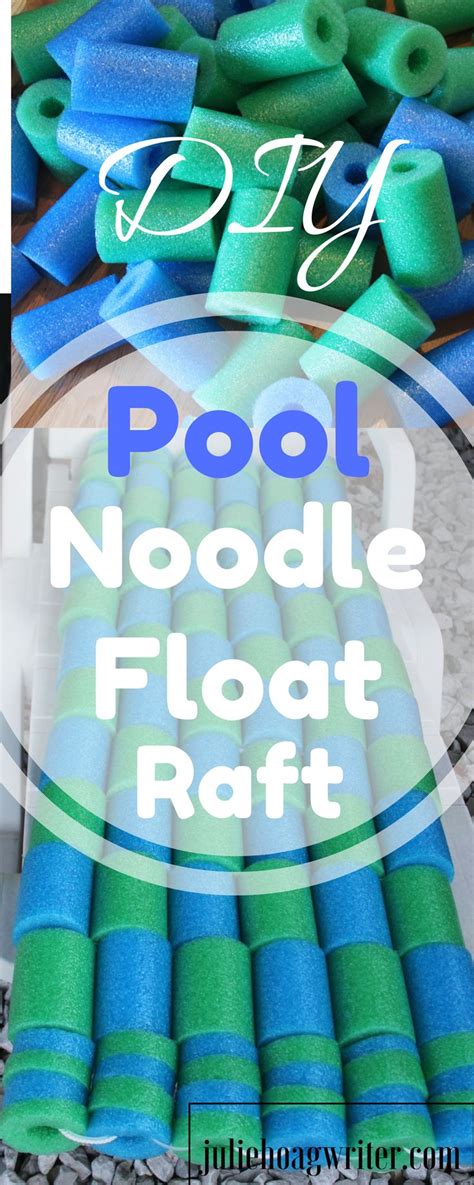 Diy Pool Noodle Float Raft Noodle Float Diy Pool Pool Noodle Crafts
