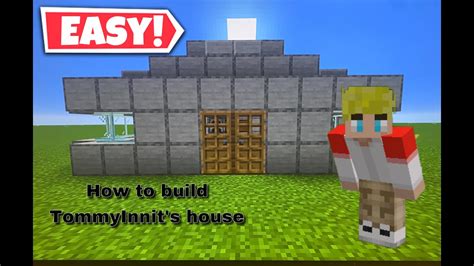 How To Build Tommyinnits House In Minecraft Gaming With Mischa Youtube