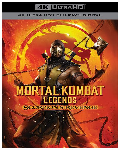 Mortal Kombat Legends Scorpions Revenge Cover Art And Special