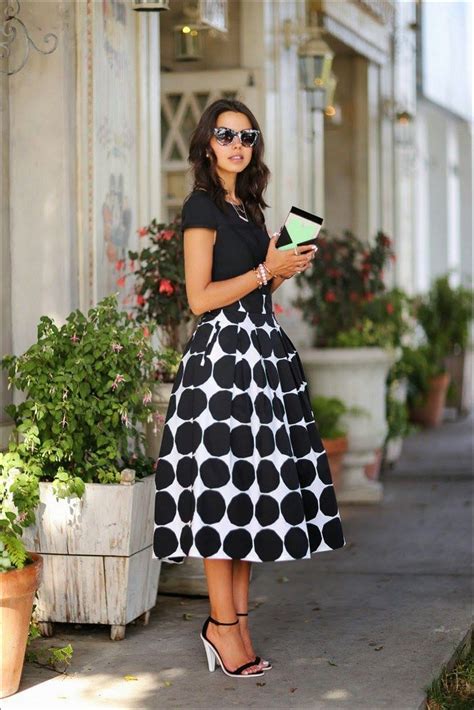 111 Inspired Polka Dot Dresses Make You Look Fashionable 85 Classy