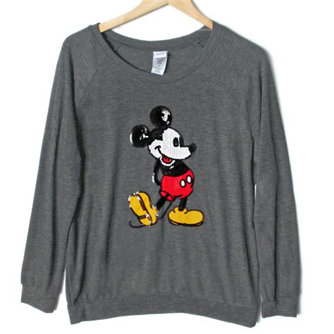 Худи moms' no regrets club. Disney Sequin Mickey Mouse Soft Ugly Sweatshirt Style ...