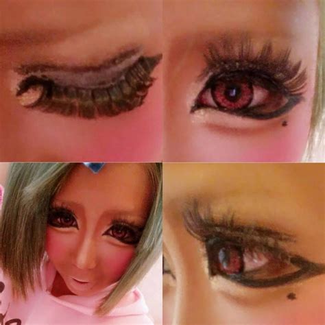 Kuro Gyaru Eye Make Gyaru Makeup Gyaru Japanese Fashion Trends Hot