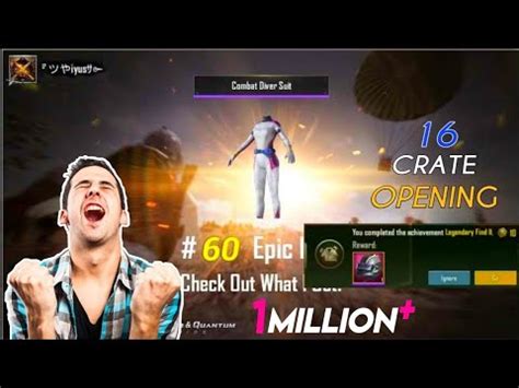 Pubg Mobile 16 Crate Opening Video Pubg Mobile Crate Opening Video