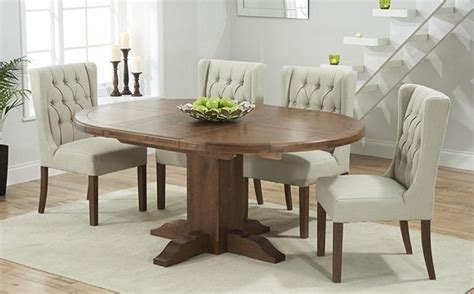 20 Collection Of Dark Solid Wood Dining Tables Dining Room Ideas