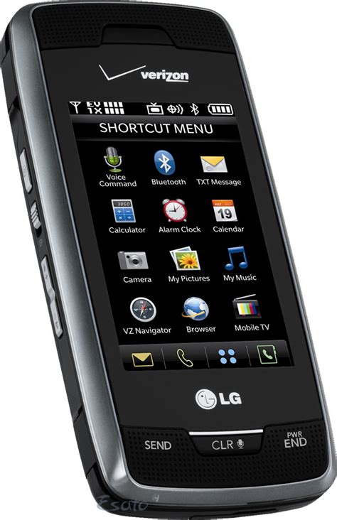 Lg Supplies Two Touch Screen Phones To Verizon Wireless Esato