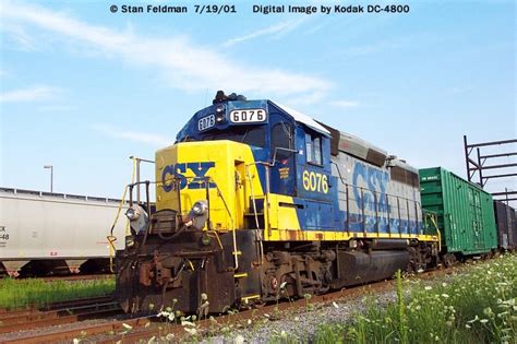 Click Here To See Csx Gp 40 2 6076 Built By Emd In 1974 And Rated