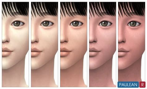 Asia Face Detail 20 Skintone At Paulean R Sims 4 Updates