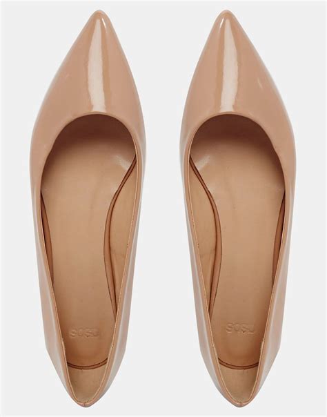 Image 3 Of Asos Life Story Pointed Ballet Flats Pointed Ballet Flats