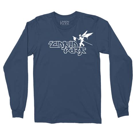 Side Street Soldier Logo X Navy Long Sleeve Shirts Linkin Park Store
