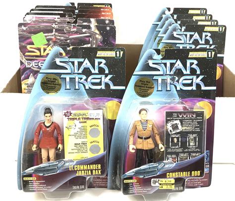 Lot 12pc Carded Assorted Star Trek Action Figures