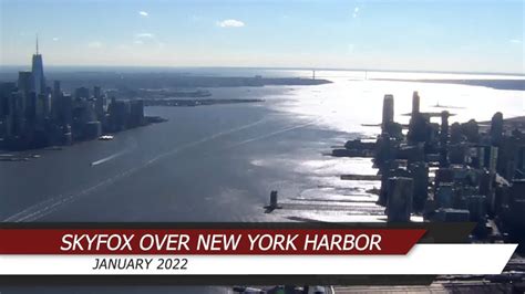 Aerial Tour Of New York Harbor Upper New York Bay Major Landmarks