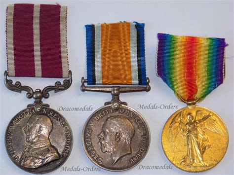 Britain Ww1 Victory Interallied Meritorious Service Great War Medal Msm