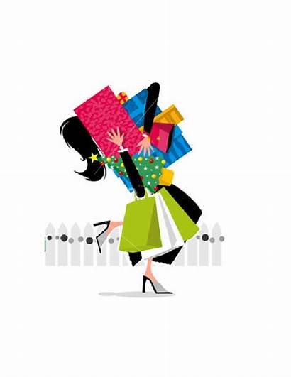 Shopping Clipart Holiday Clip Cliparts Boutique Ladies