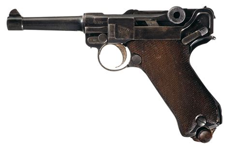 Wwi German 1917 Dated Erfurt Luger Pistol Rock Island Auction
