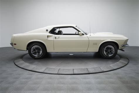 1969 Ford Mustang Boss 429 4 Miles Wimbledon White Fastback 429 V8 4