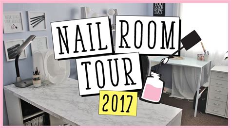 Nail Room Tour 2017 Nailed It Nz Youtube