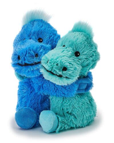 Warmies Cozy Plush Warm Hugs Dinosaurs 9 Microwavable Toys Lavender